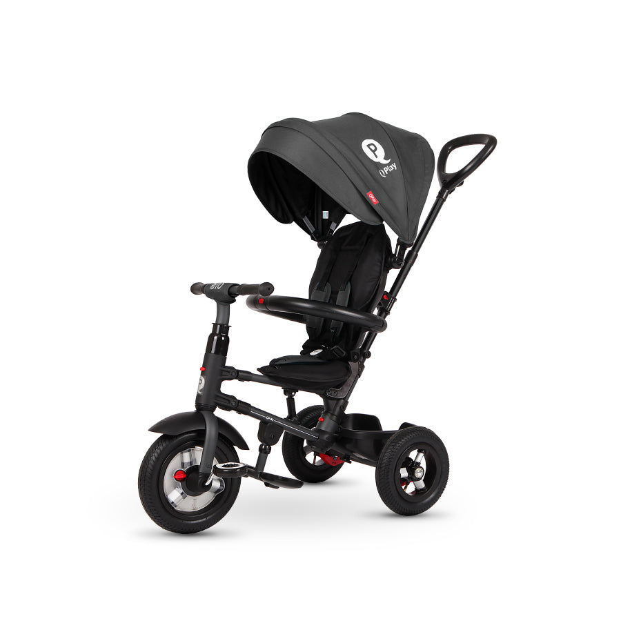 QPlay Rito Air Gel Tricycle Black