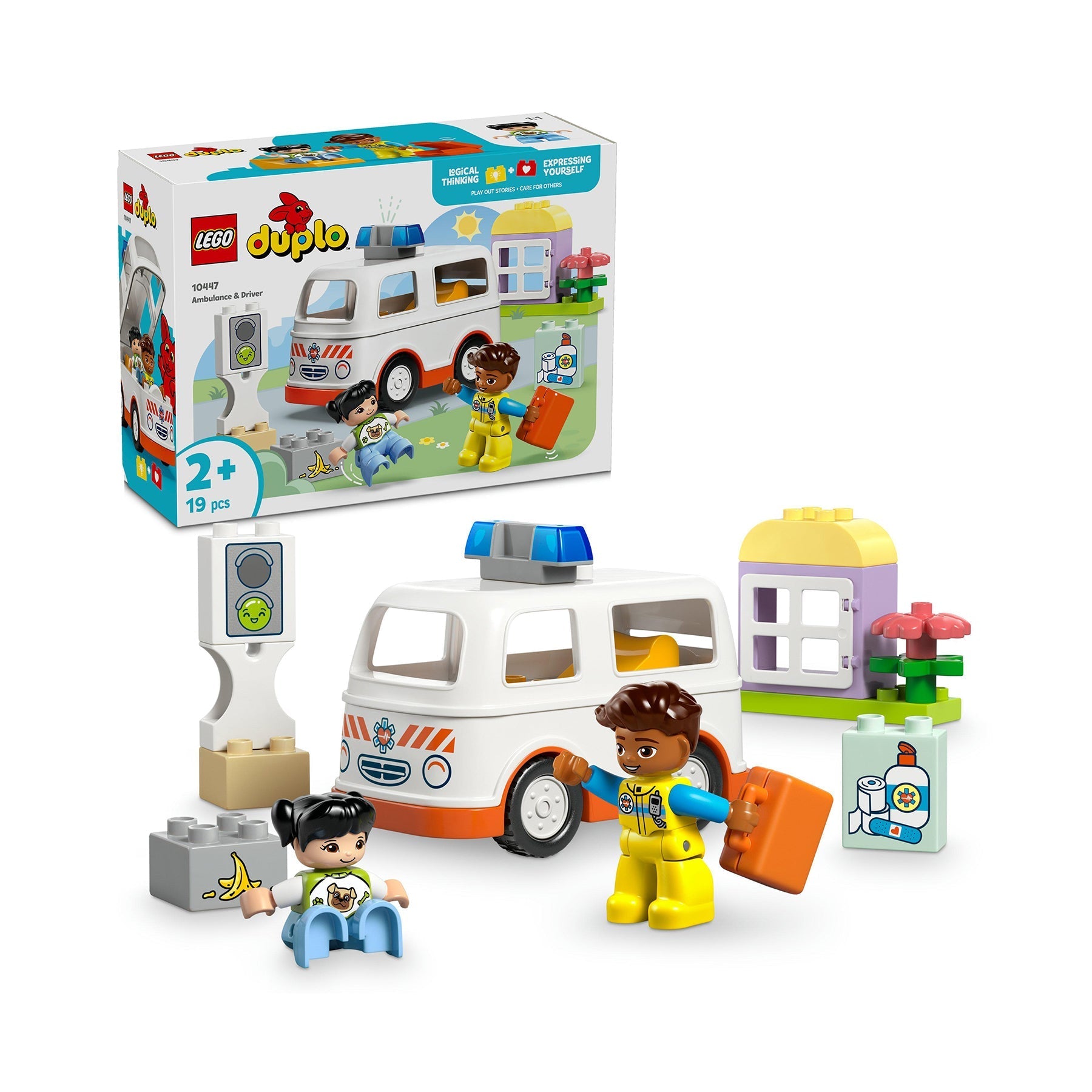 LEGO Duplo Ambulance & Driver - 10447