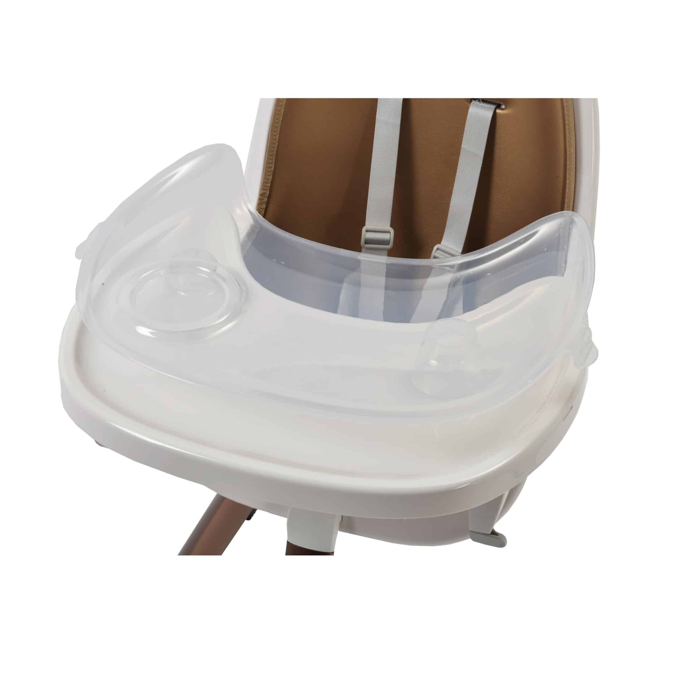 Hot Mom High Chair White & Rose Gold