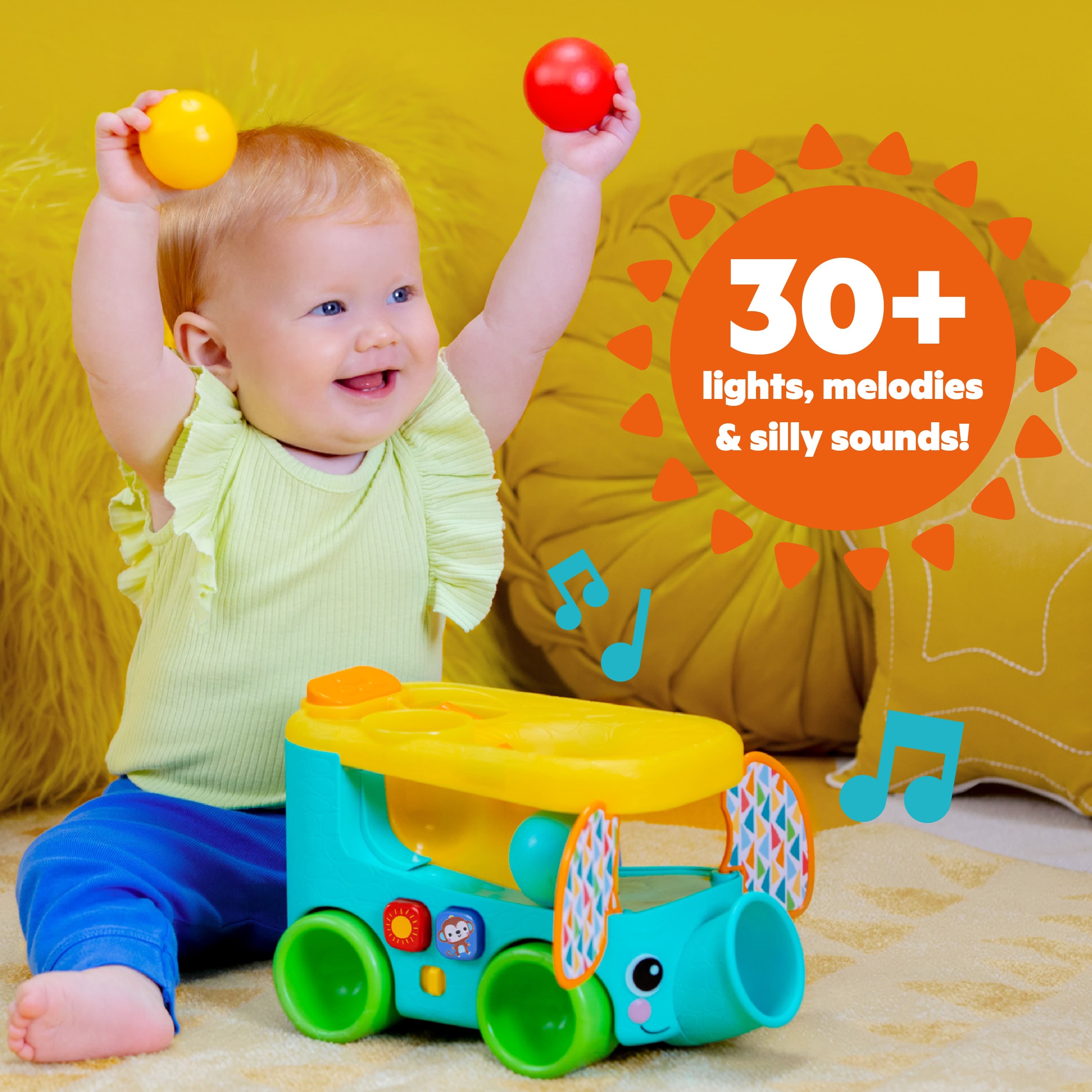 Bright Starts Having A Ball 2 - Elephant Vehicle