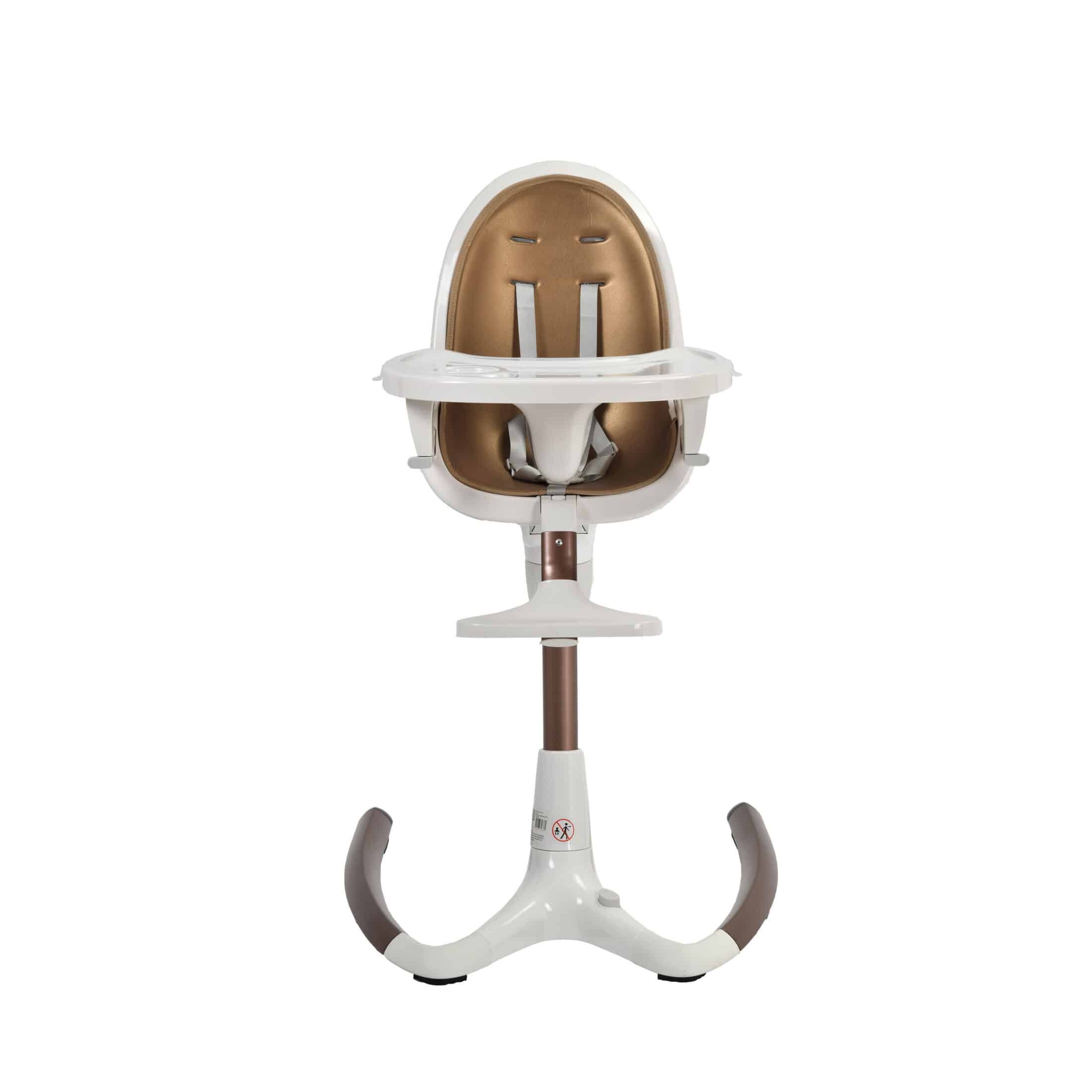 Hot Mom High Chair White & Rose Gold