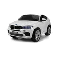 BMW X6 White 12V Ride On Car