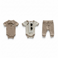 Organic Cotton 4 Piece Babygrower with Sunglasses