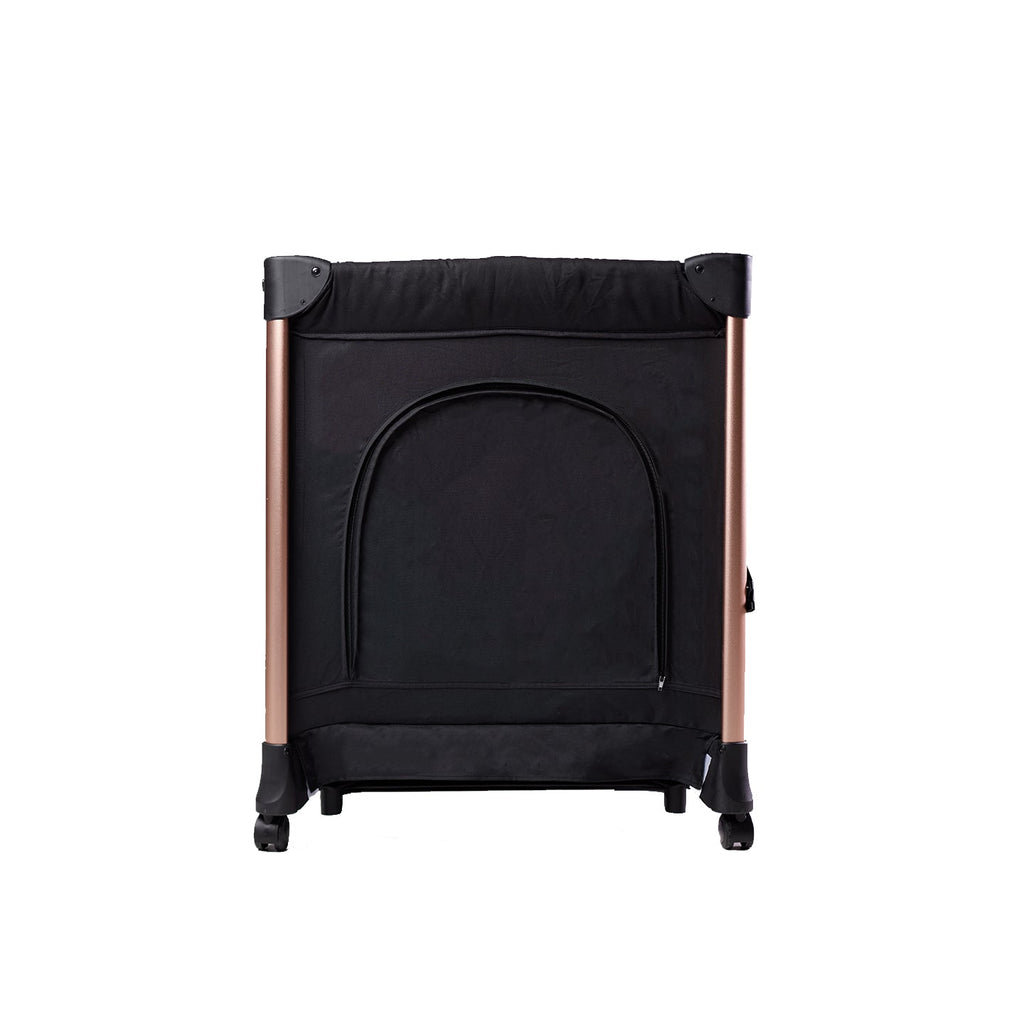 Amber II Rose Gold Nursery Camp Cot