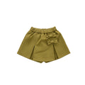 Army Green Mini Skirt