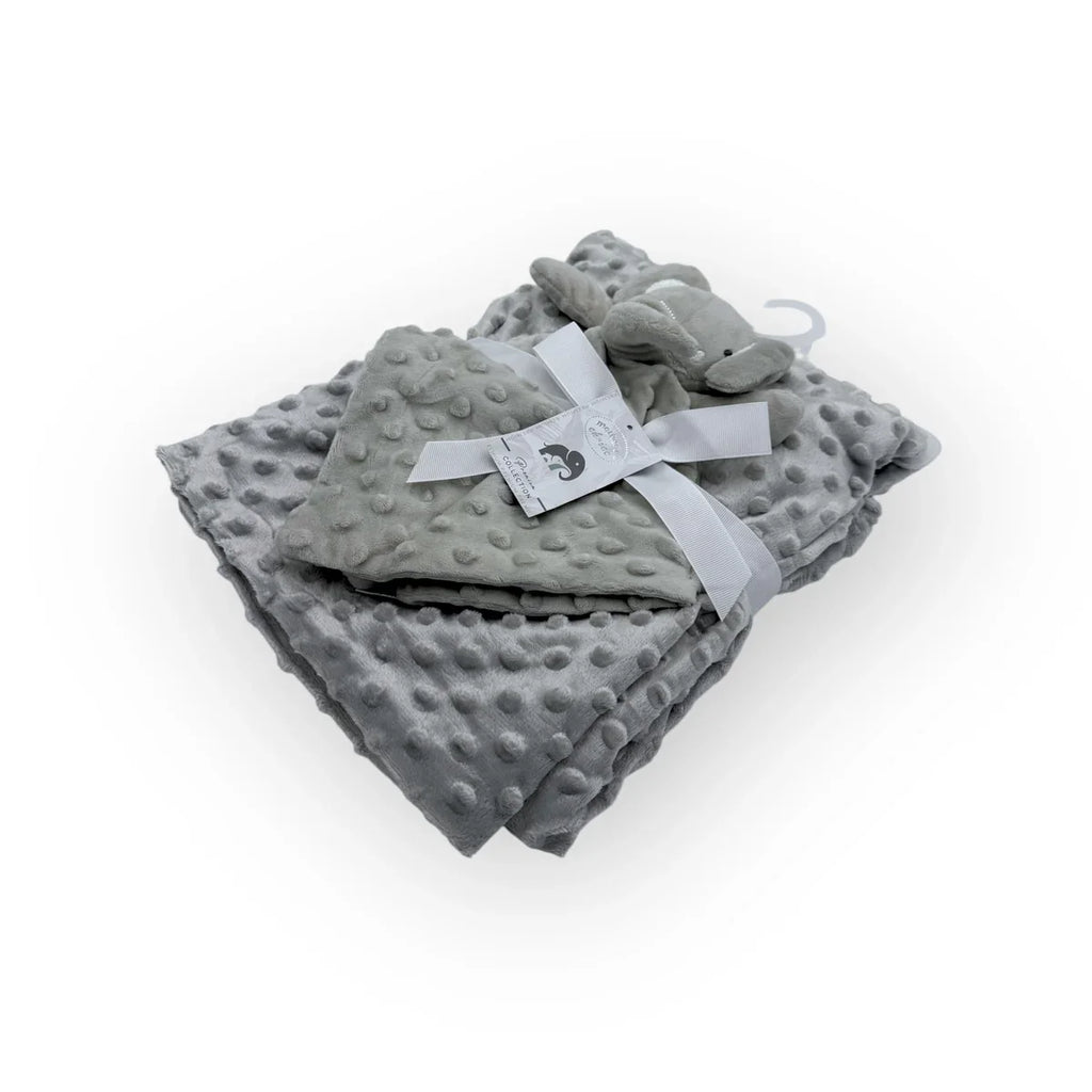 M/C Bubble Sherpa Receiver & Blanket Grey