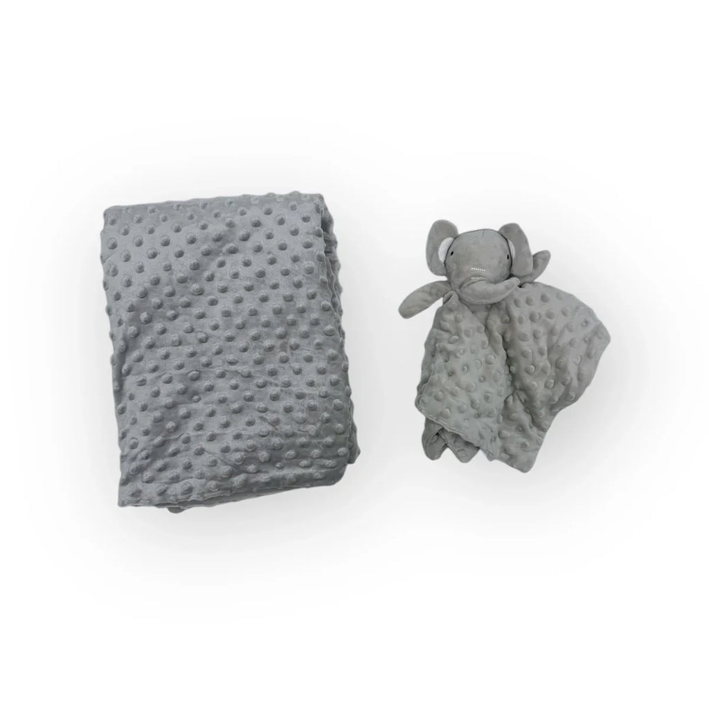 M/C Bubble Sherpa Receiver & Blanket Grey
