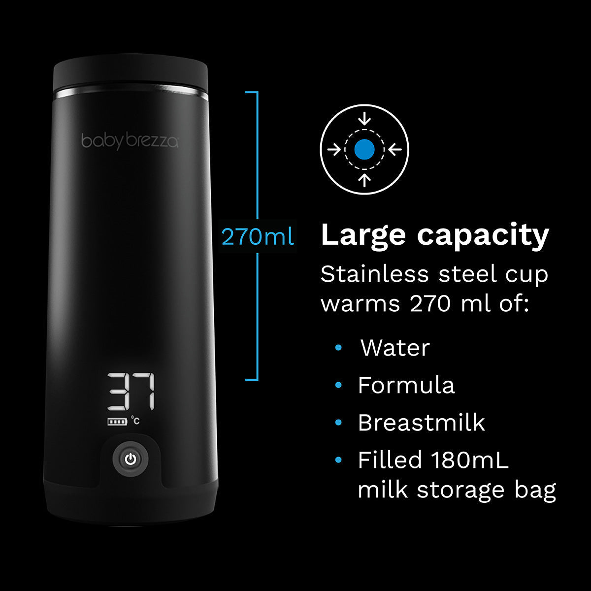 Baby Brezza Superfast Portable Bottle Warmer