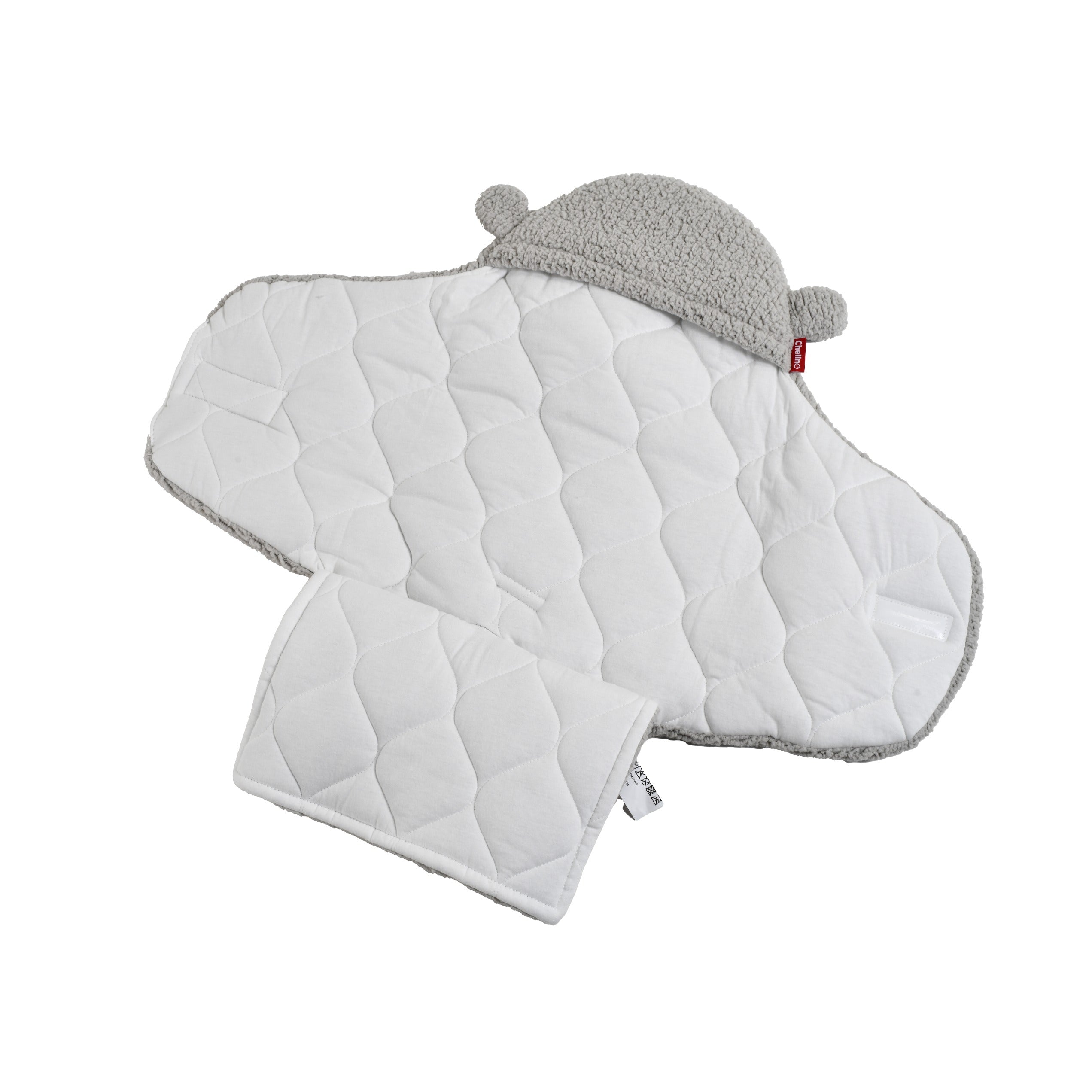 Baby Swaddle Sleeping Bag Grey