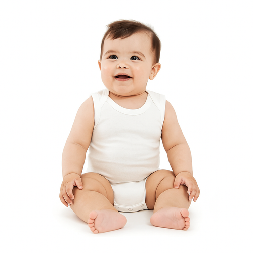Baby Republic Babyvest Sleeveless 3 Pack - White