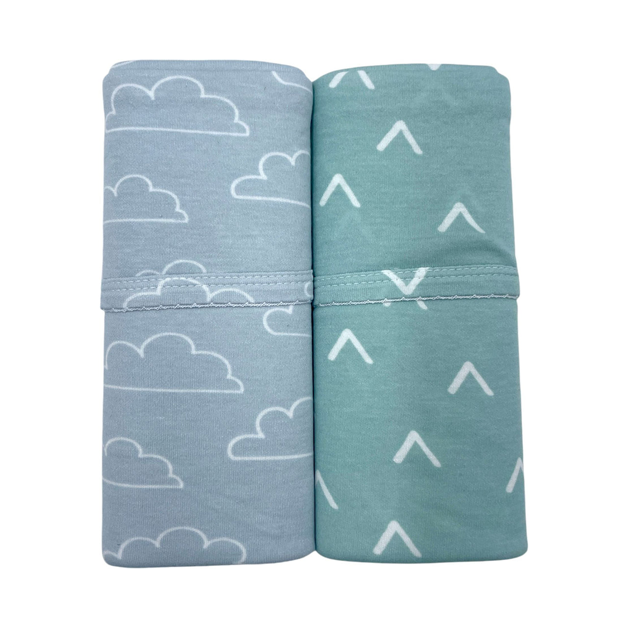 M/C Bamboo Jersey Swaddle Wrap 2 Pack Set