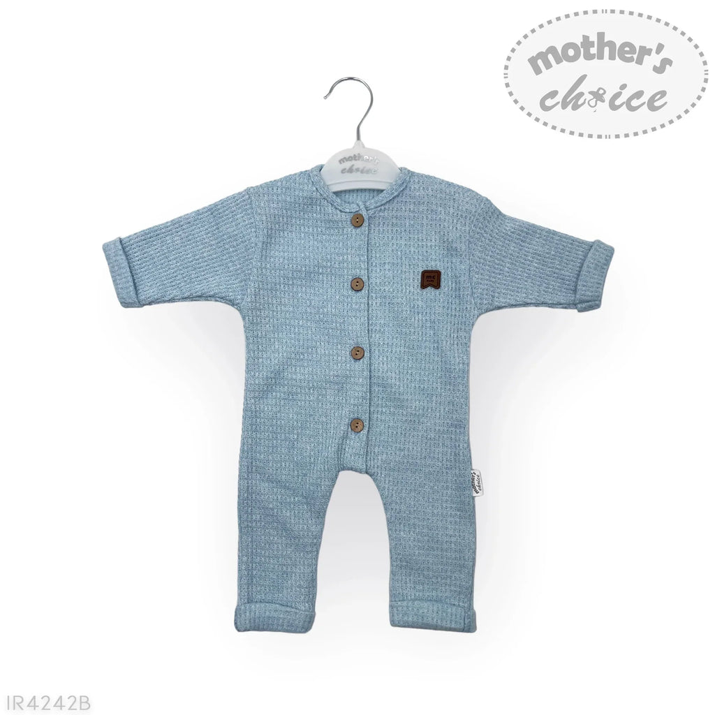 M/C Raised Waffle Rompers Newborn