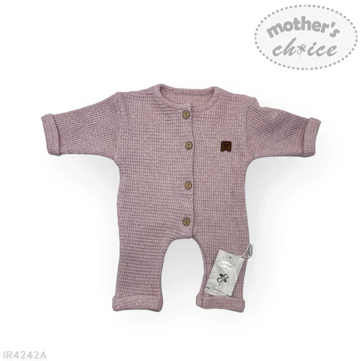 M/C Raised Waffle Rompers Newborn