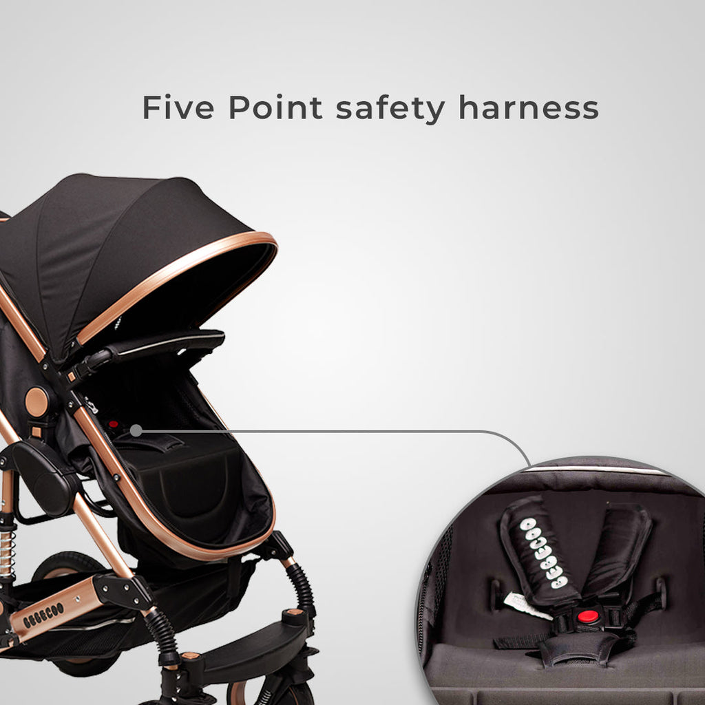 Bee Infant Seat Black
