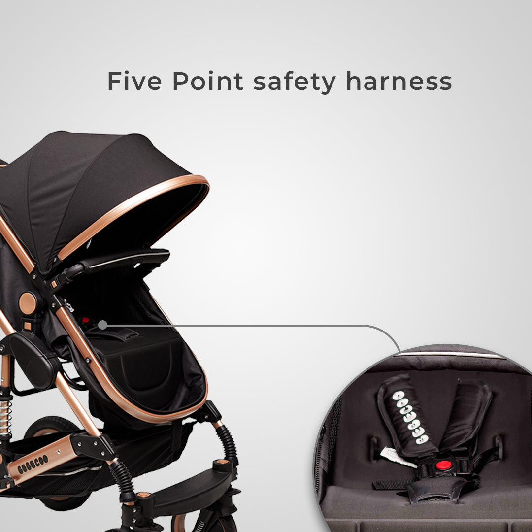 Bee Infant Seat Black