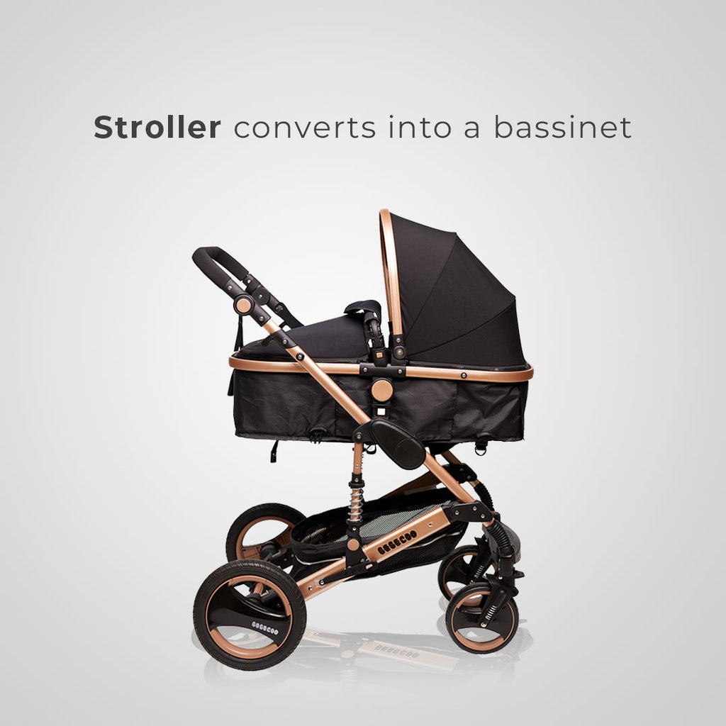 Bee Black & Gold Stroller