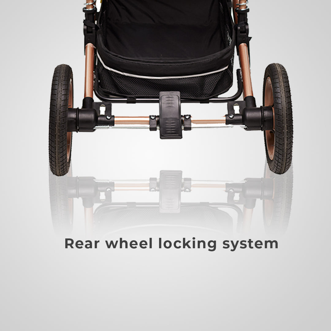 Bee Black & Gold Stroller