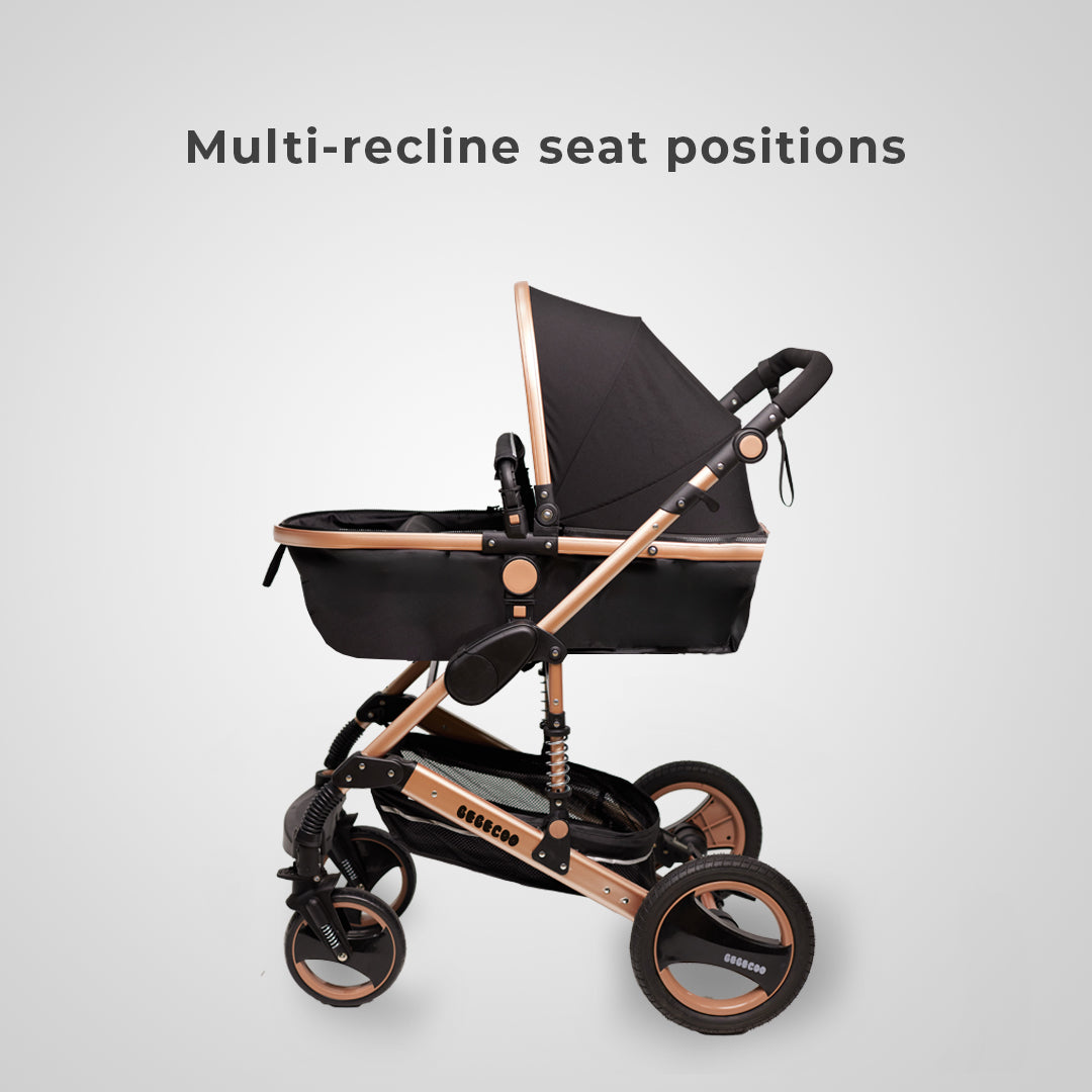 Bee Black & Gold Stroller