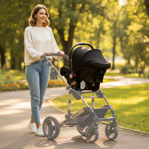 Bee Infant Seat Black