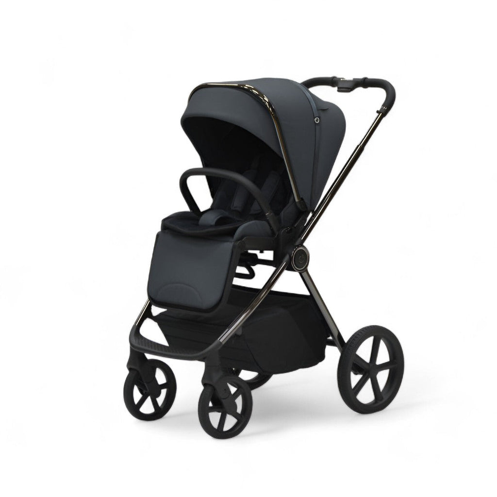 Bella III Graphite Stroller & Carry Cot 2 In 1 Travel System