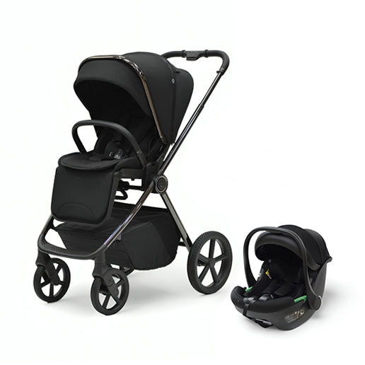 Bella III Black Stroller & Tulip i-Size Car Seat