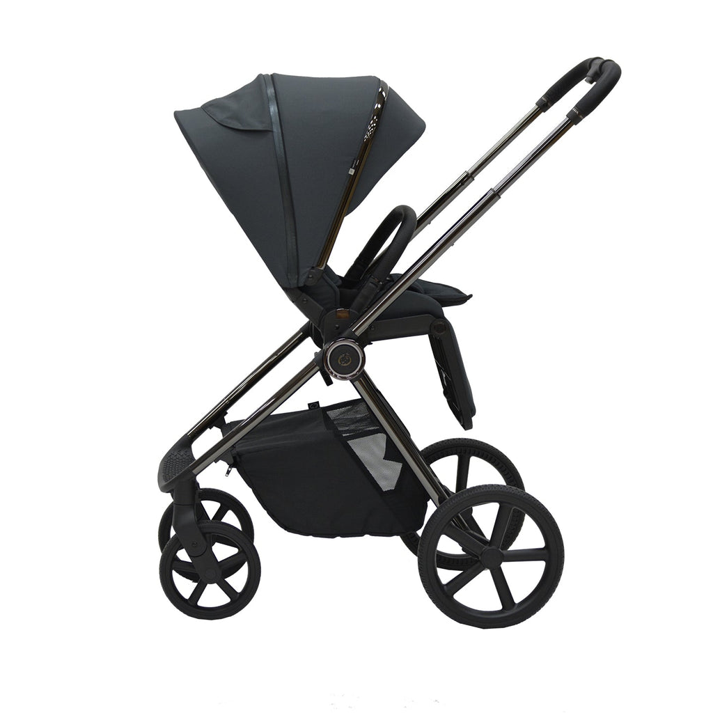 Bella III Graphite Stroller & Carry Cot 2 In 1 Travel System