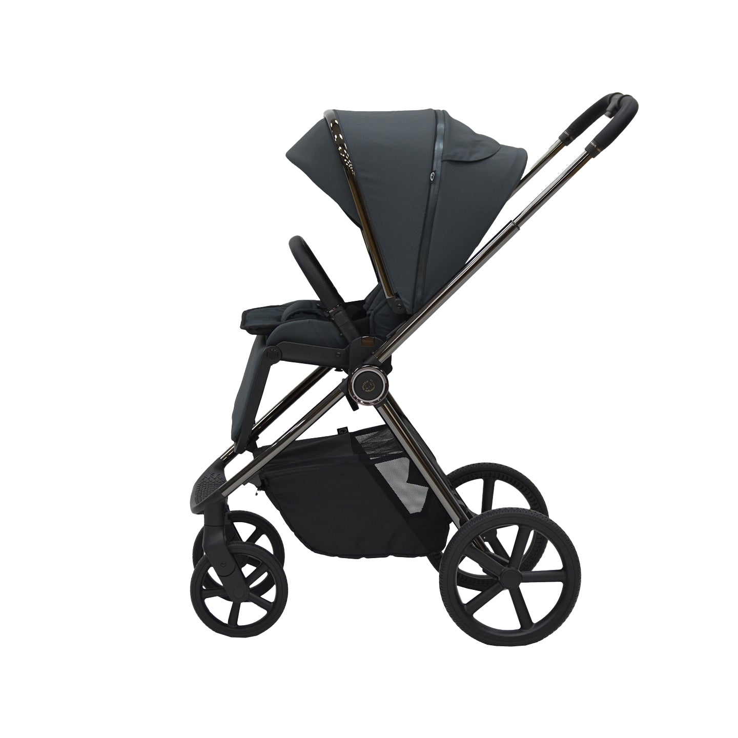 Bella III Graphite Stroller & Carry Cot 2 In 1 Travel System