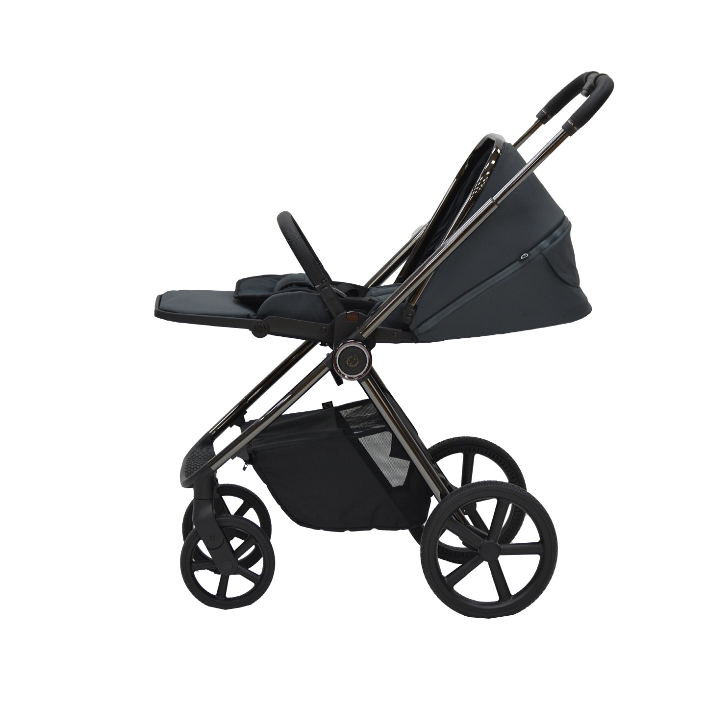 Bella III Graphite Stroller & Carry Cot 2 In 1 Travel System