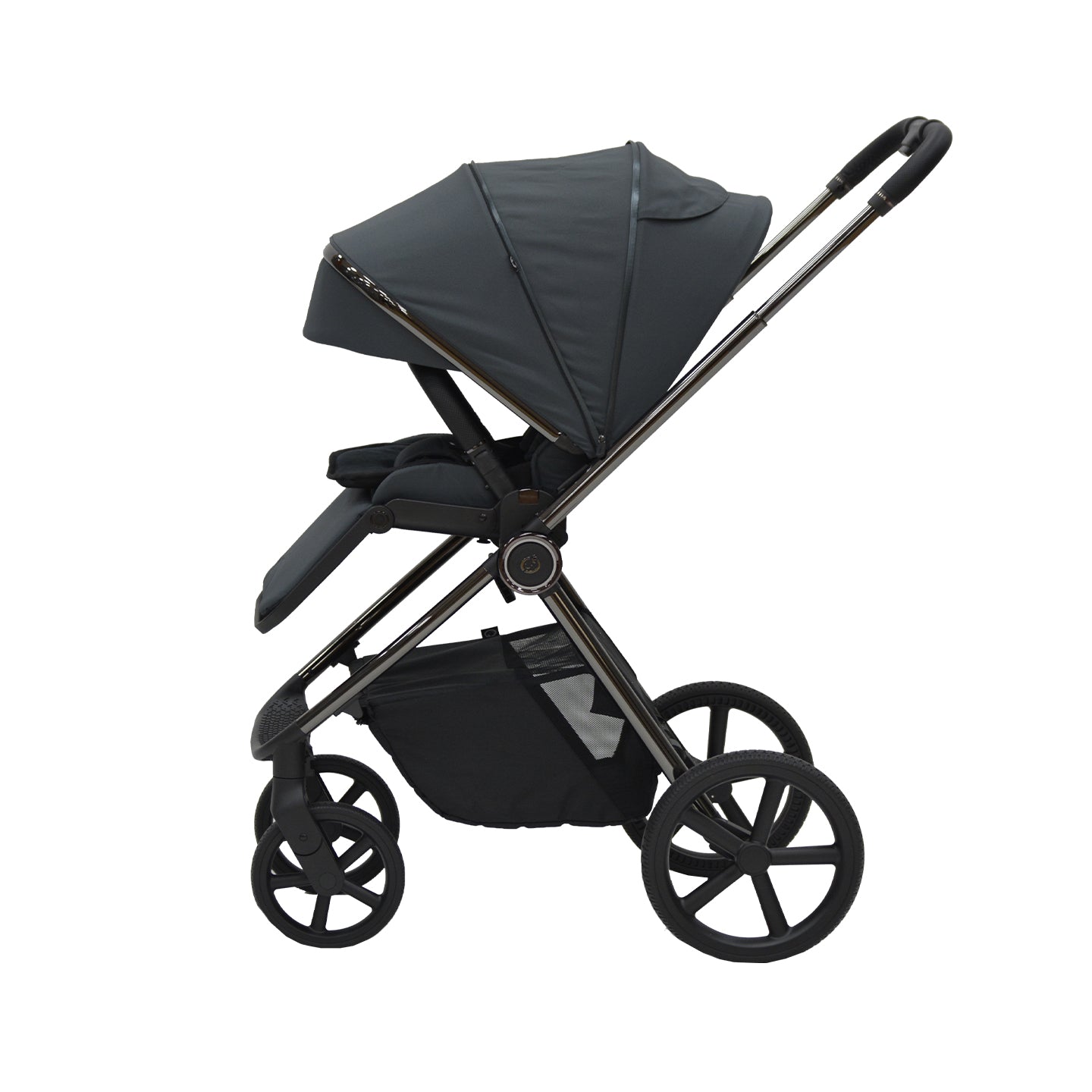 Bella III Graphite Stroller & Carry Cot 2 In 1 Travel System