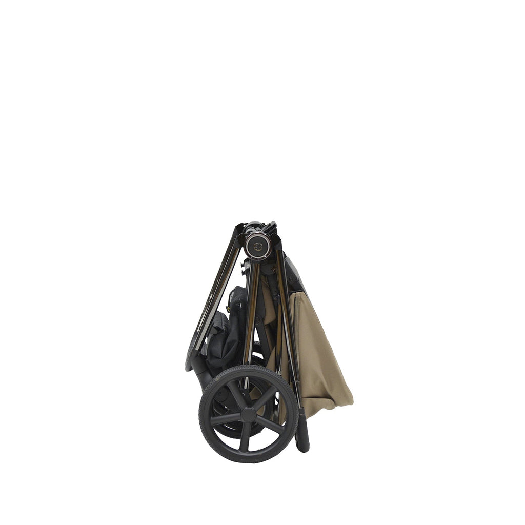 Bella III Mocca Stroller & Carry Cot 2 In 1 Travel System