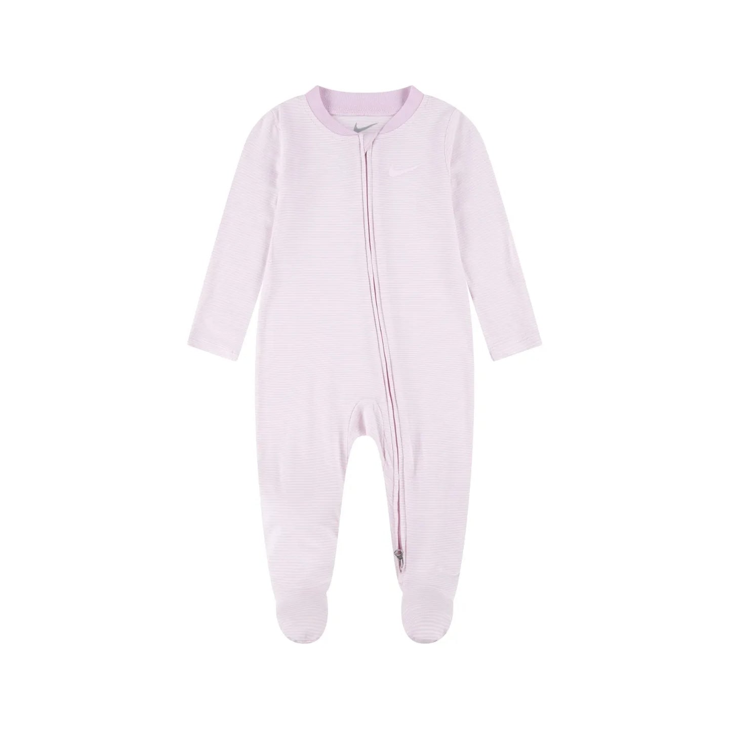 Nike Striped Footed Coverall - Pink Foam