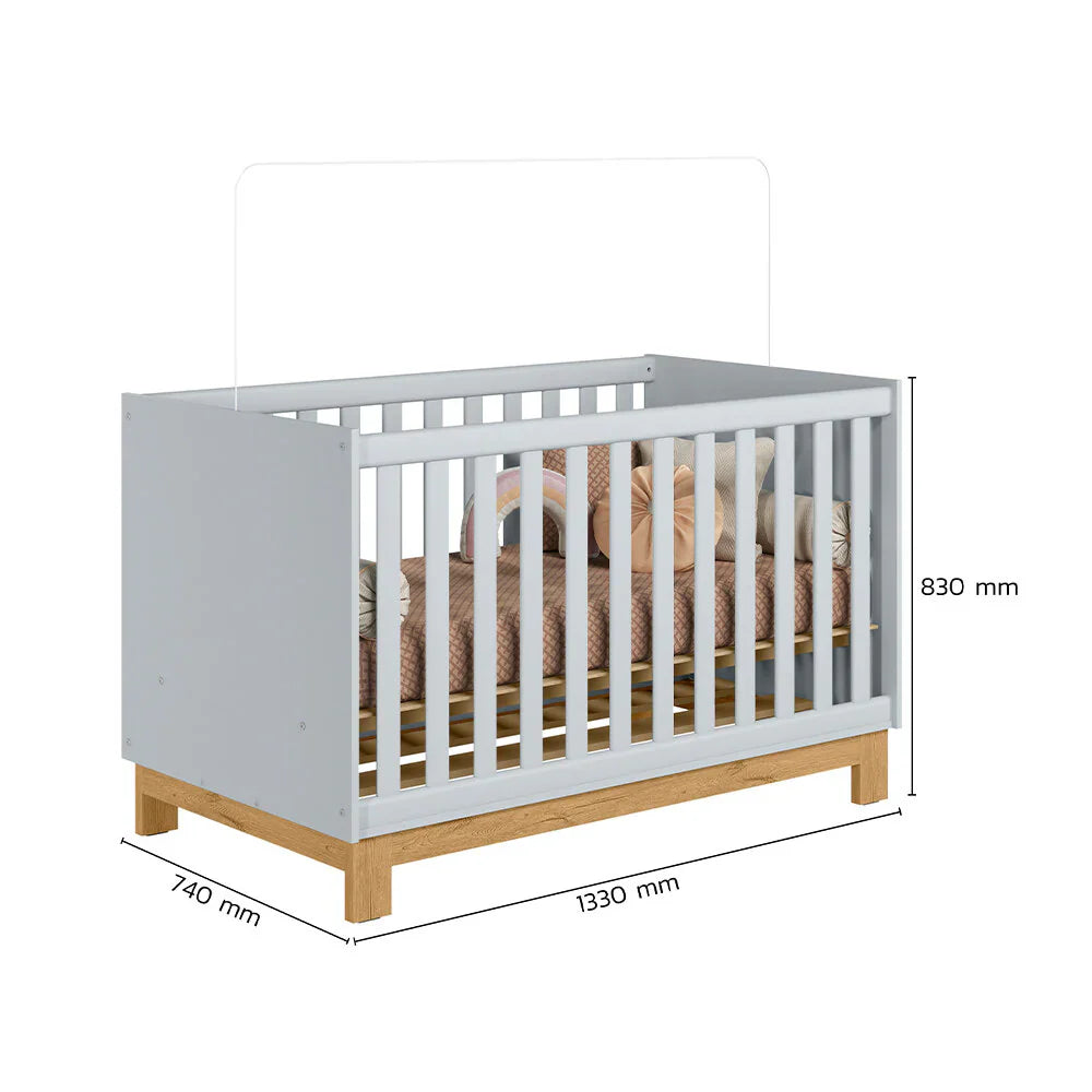 Luan 2 IN 1 Cot and Mattress