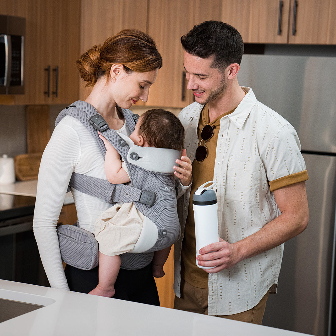 Nuna Cudl™ Clik Baby Carrier -  Fog