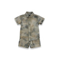 Camouflage Demin 3pc Short Sleeve Shirt & Short Set