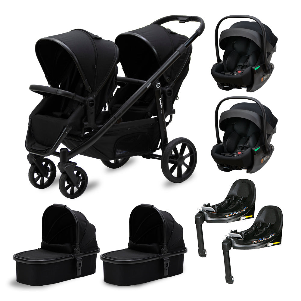 Deuce Twin 8 IN 1 with Tulip Lux i-Size Car Seat