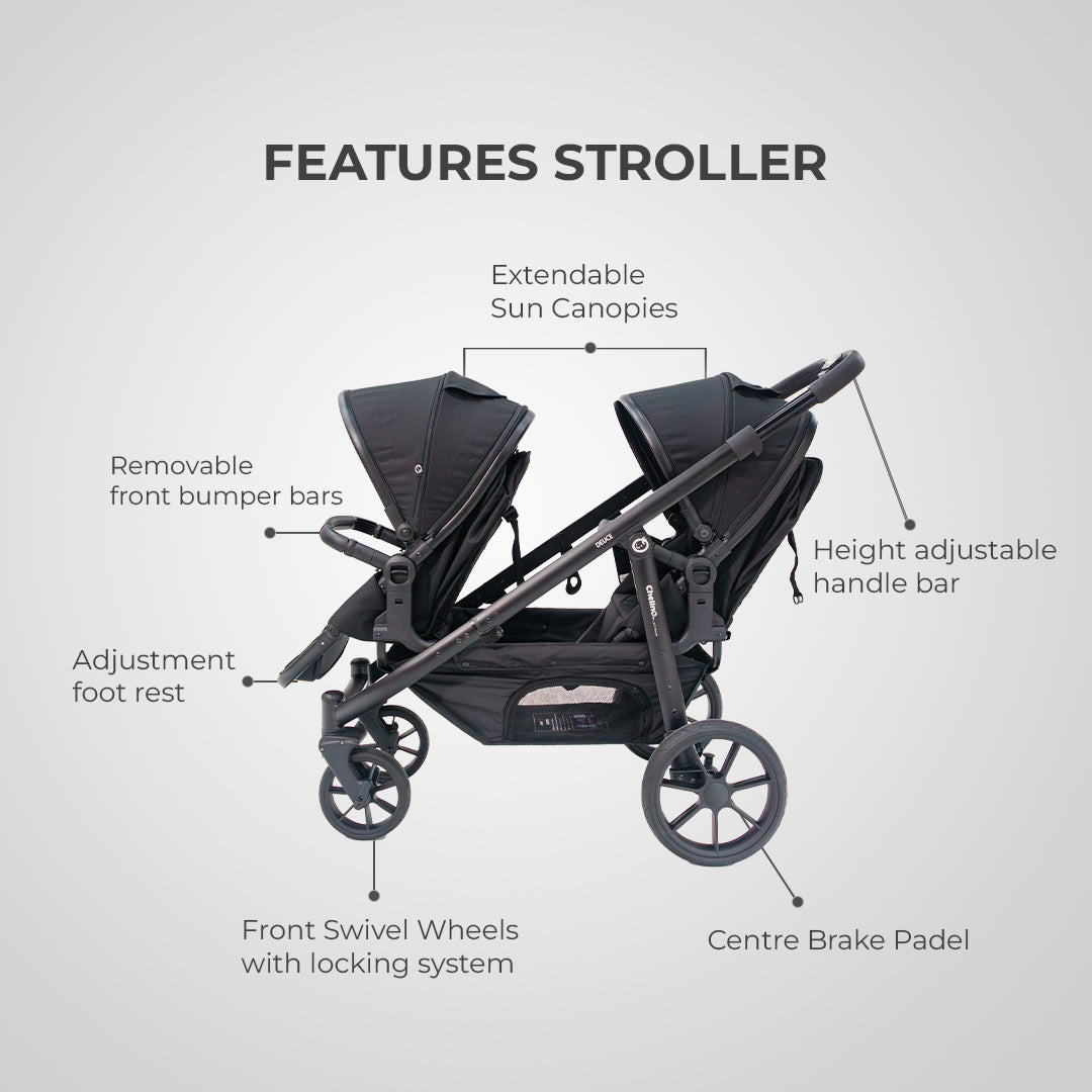 Deuce Twin Stroller