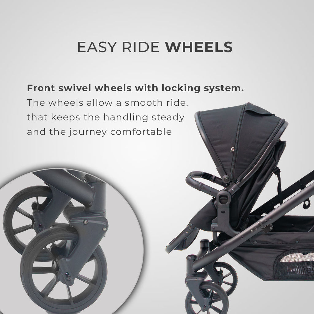 Deuce Twin 6 IN 1 with Tulip Lux i-Size Car Seat