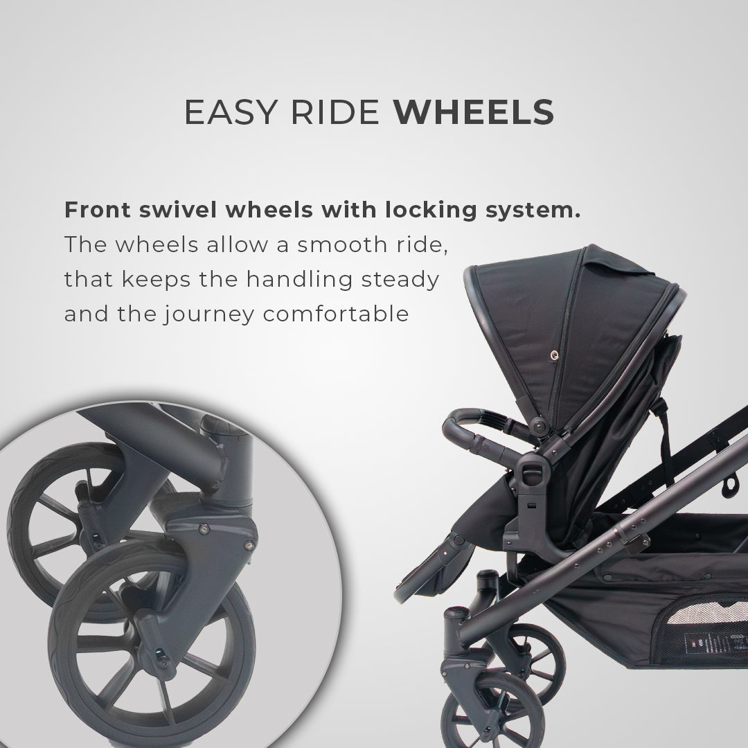 Deuce Twin 6 IN 1 with Tulip Lux i-Size Car Seat