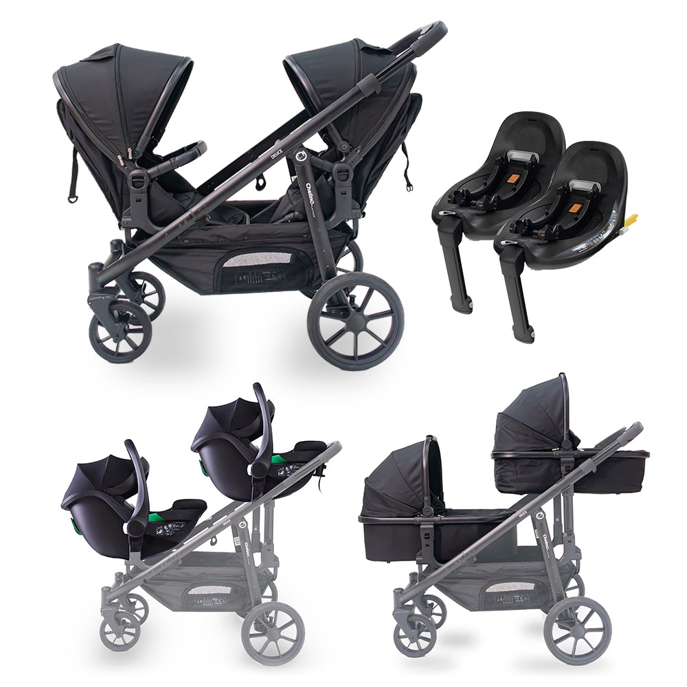 Deuce Twin 8 IN 1 with Tulip Lux i-Size Car Seat