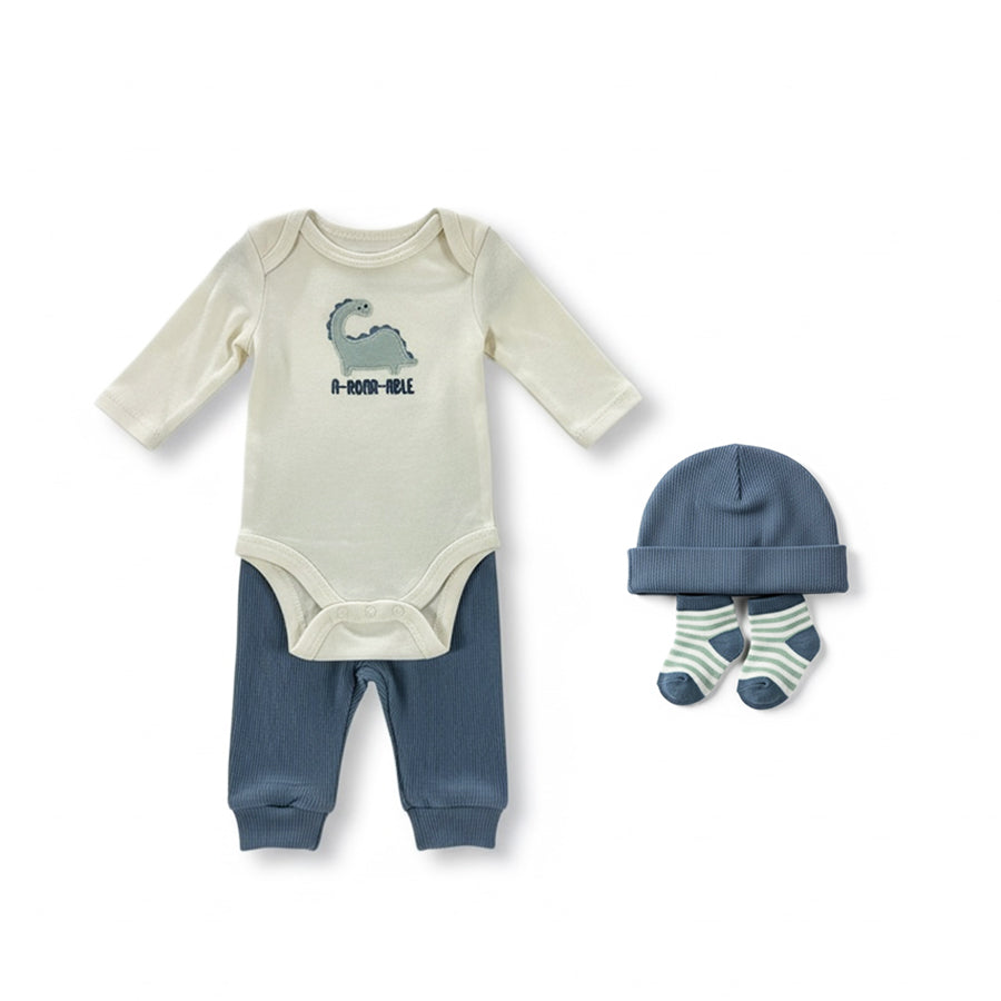 Dino 4 Piece Set Blue