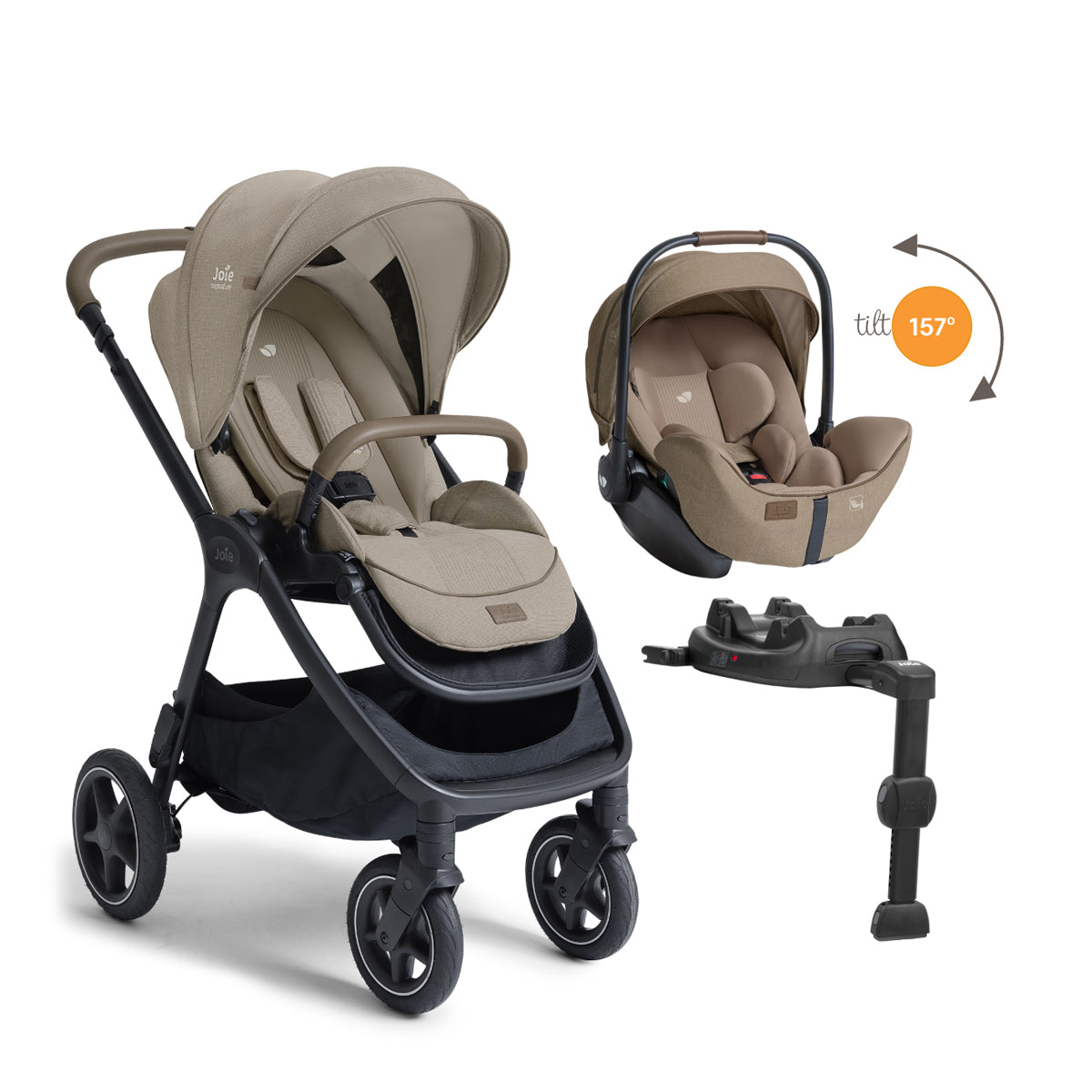 Joie Finiti™ Travel System - Sandstone