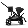 Gazelle S2 Double Stroller - (Black Frame)