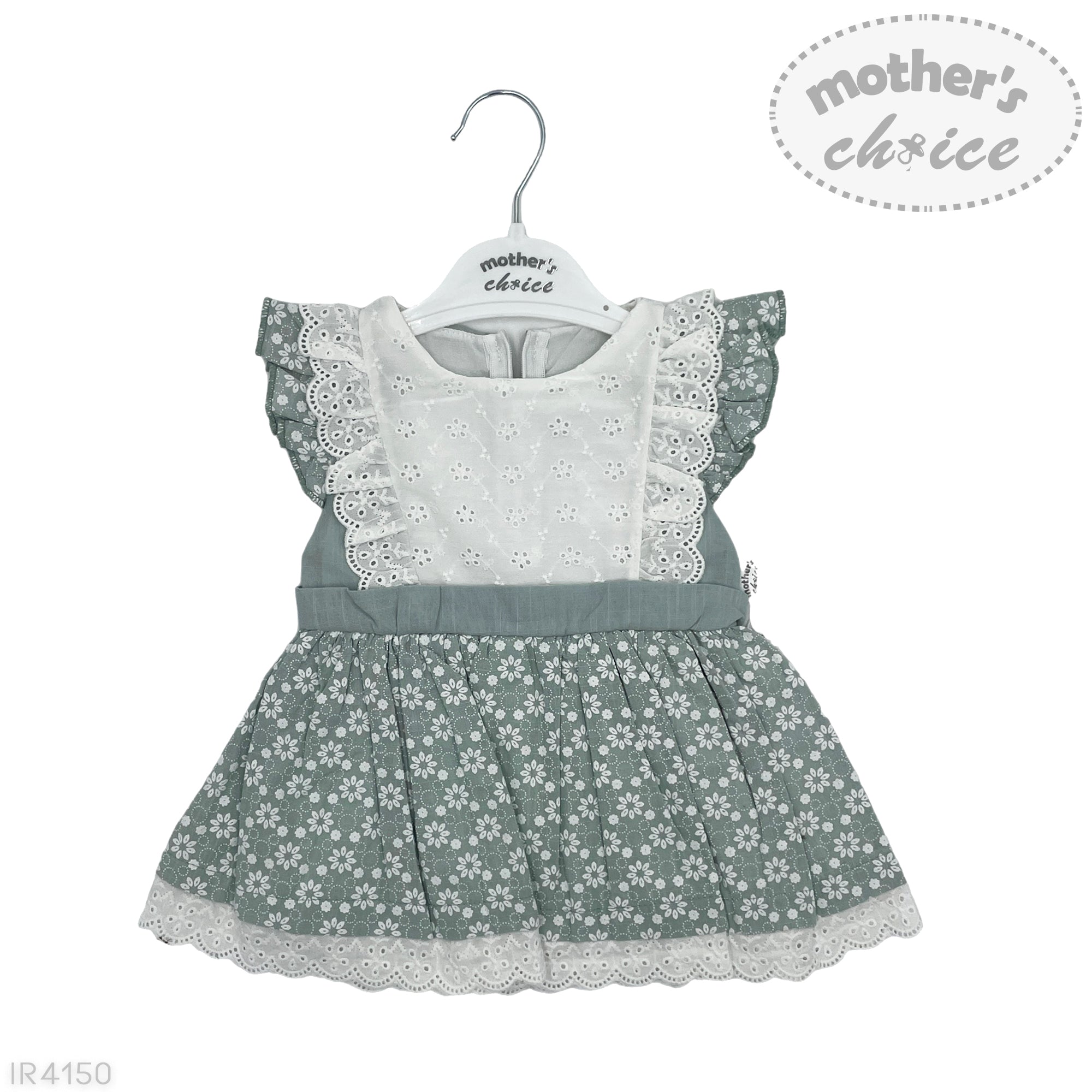 M/C Cute Floral Lace Dress 6-18M