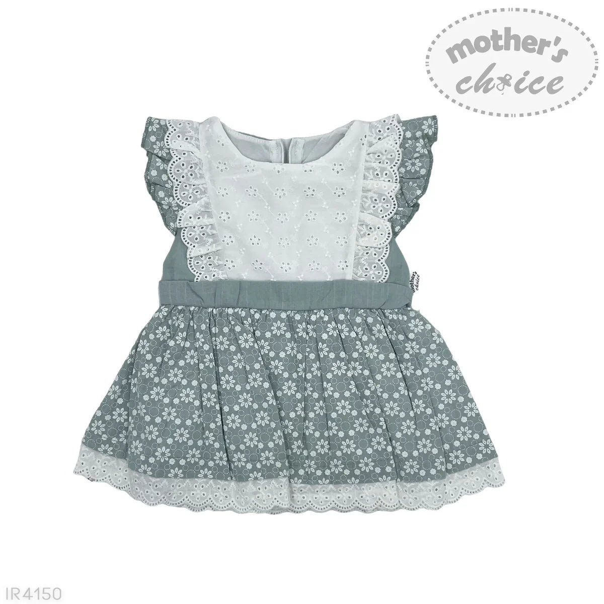 M/C Cute Floral Lace Dress 6-18M