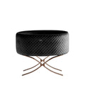 Khloe Cot Black & Rosegold