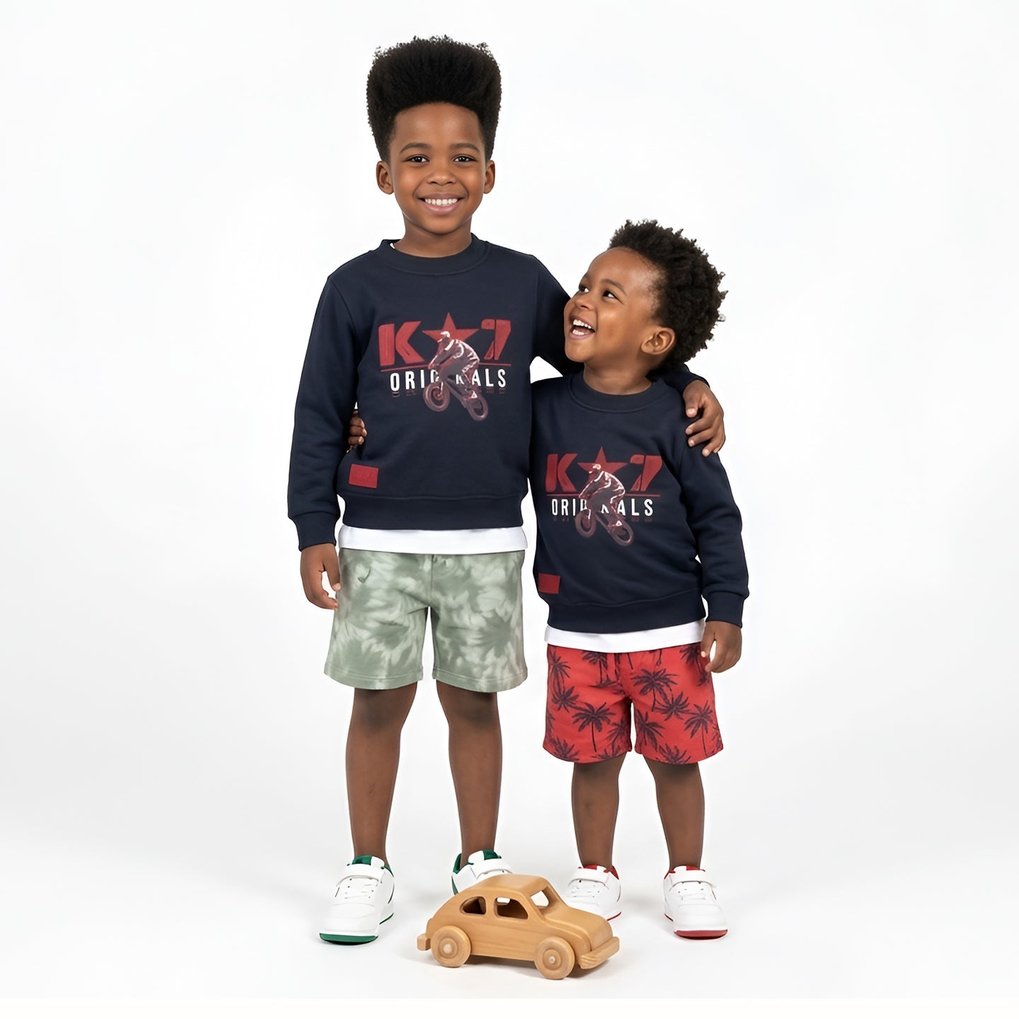 Levi Boys Sweater - Navy
