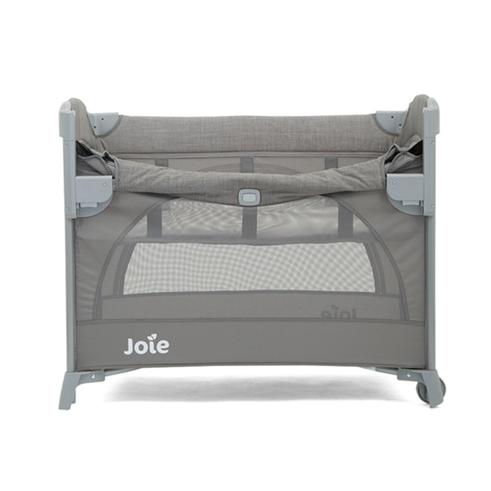 Joie Kubbie™ Sleep Bedside Crib and Travel Cot - Foggy Grey