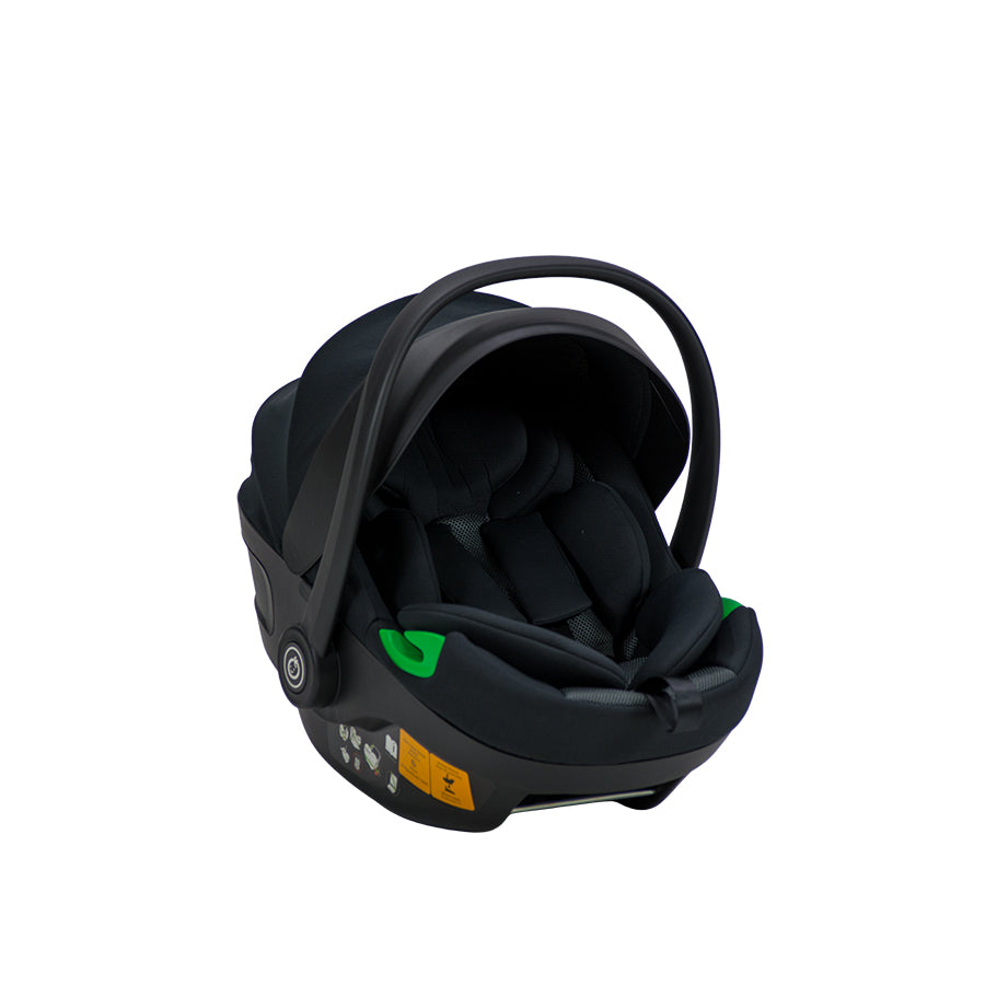 Lunar Black Car Seat
