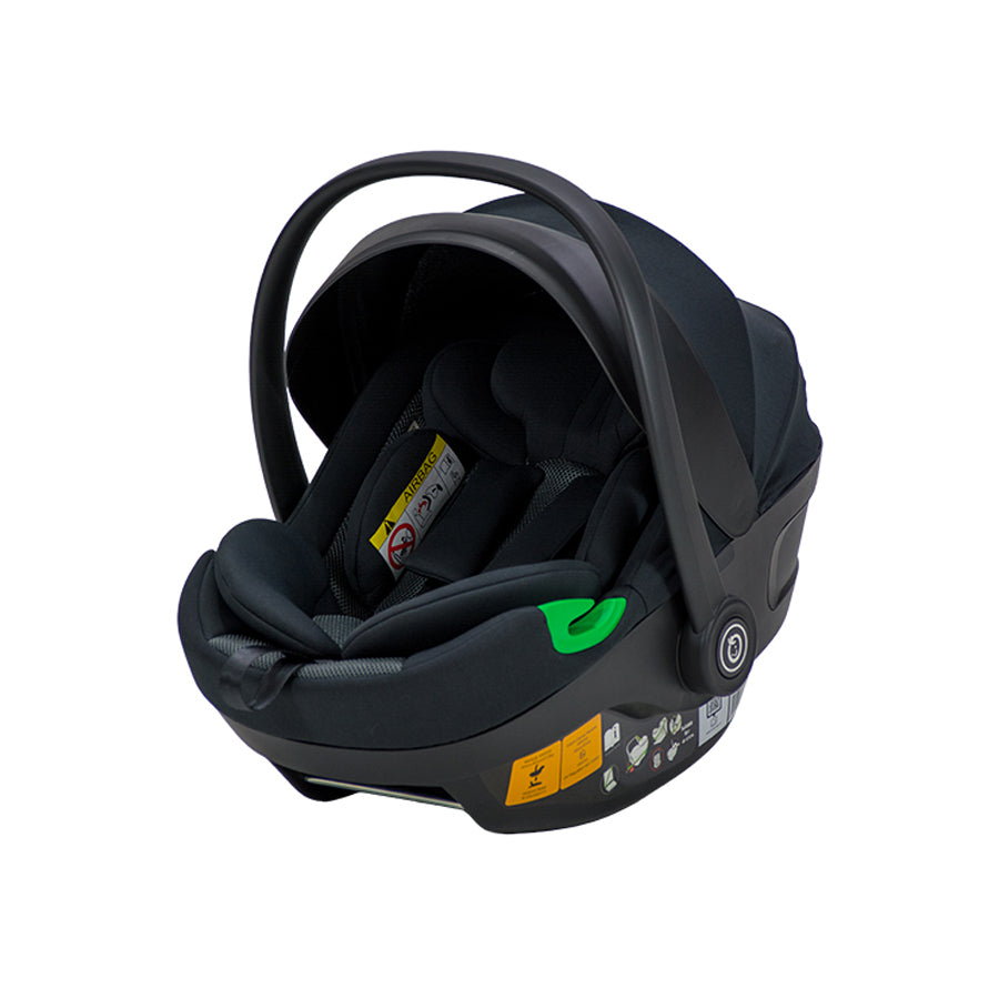 Lunar Black Car Seat