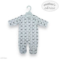 M/C Quilted Grower Grey & Rainbow